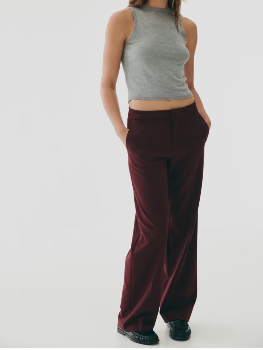 NWT Burgundy Dress Pants. NEW